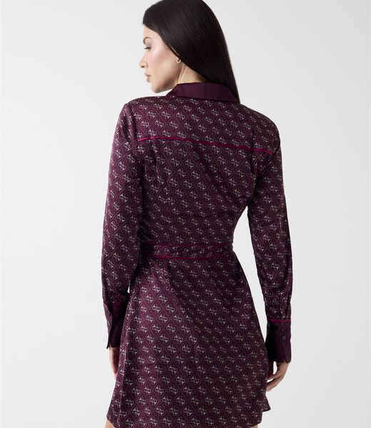 Blerta long sleeve chemisier dress