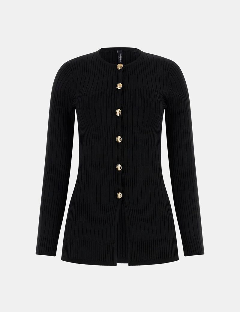 Marciano rib-knit cardigan