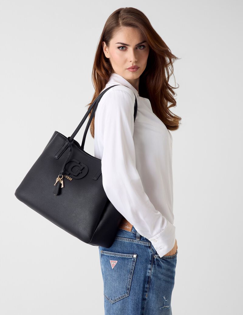 guess isola logo shopper