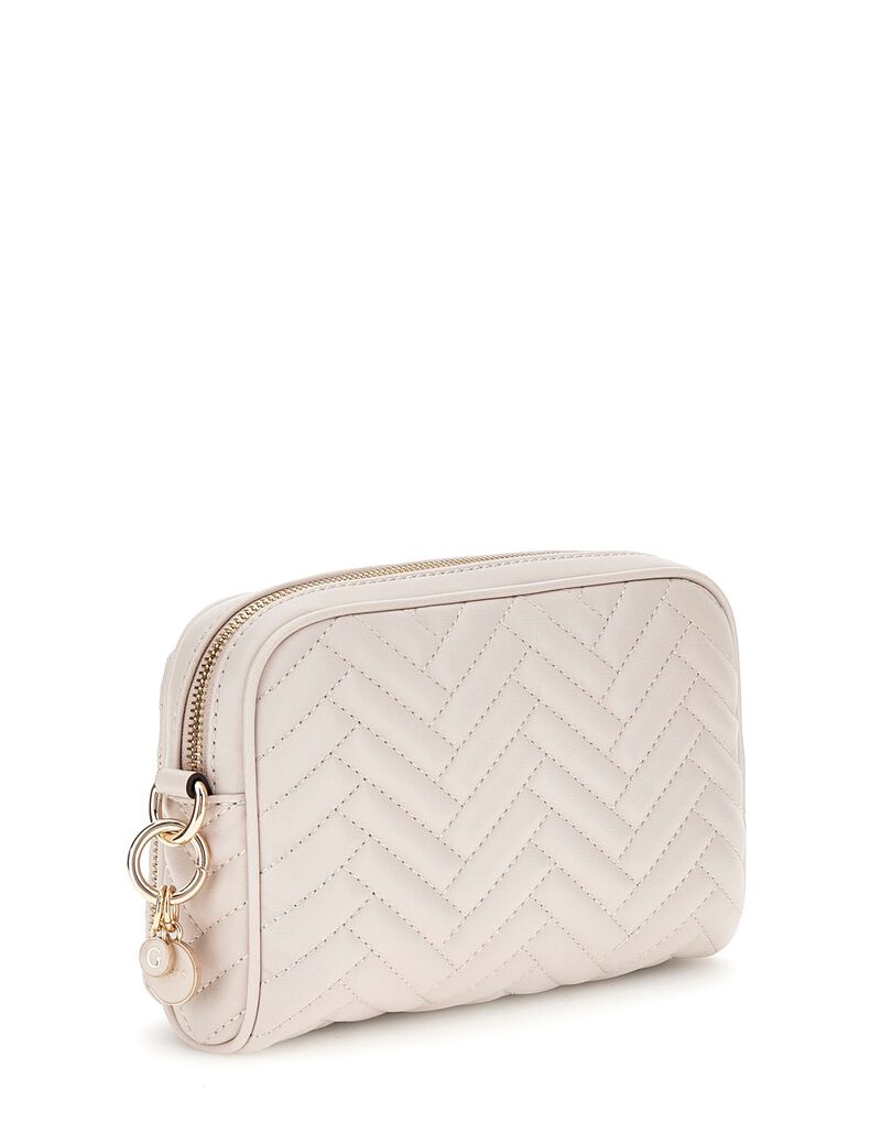 guess anning quilted mini crossbody