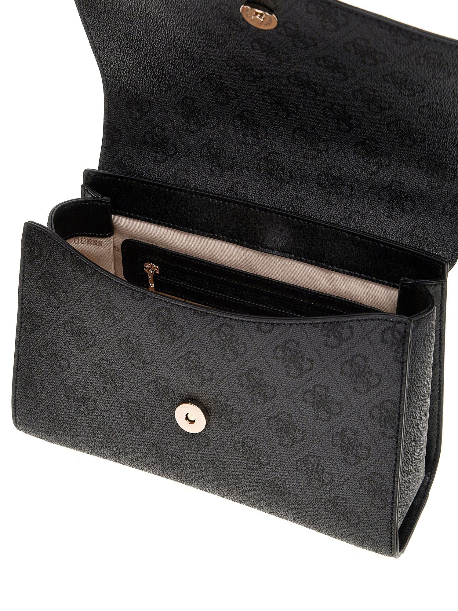 Guess gray purse best sale
