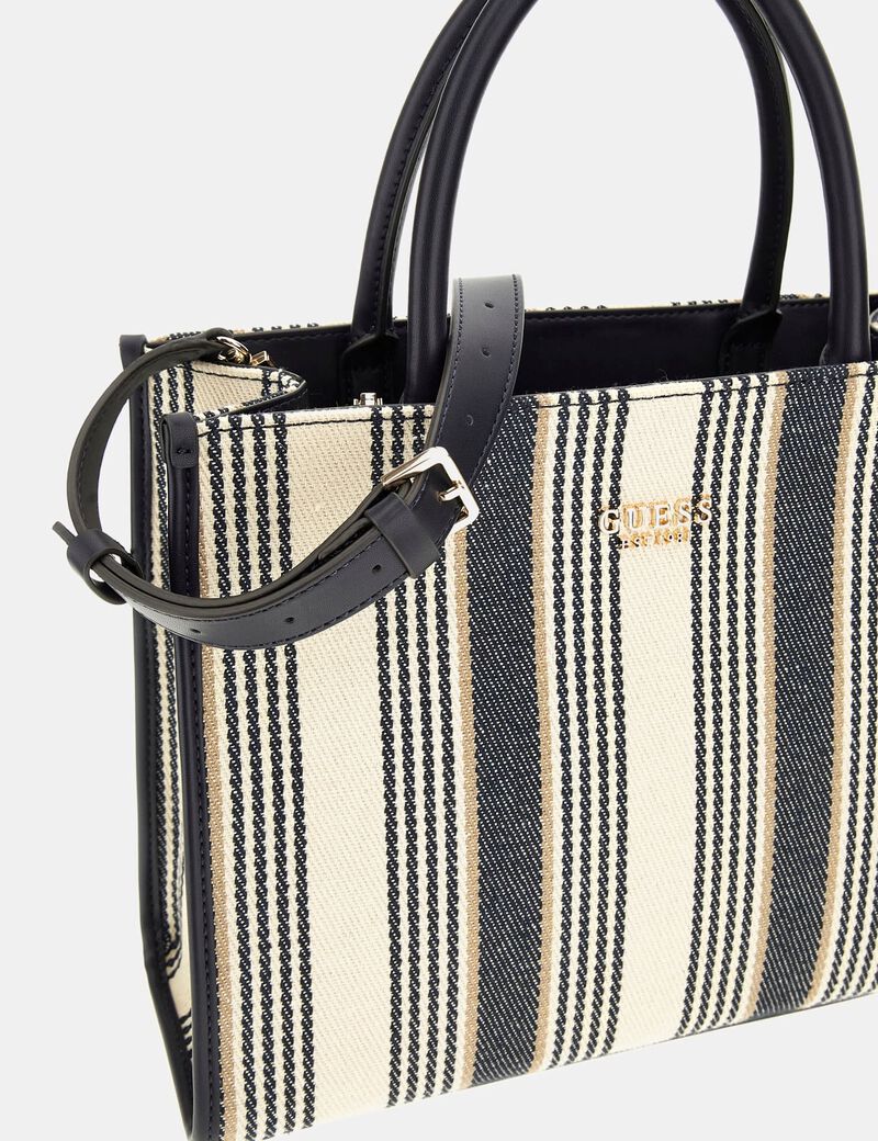 Nicolette Stripe Handbag