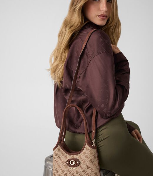 جيس samantha logo mini shopper bag