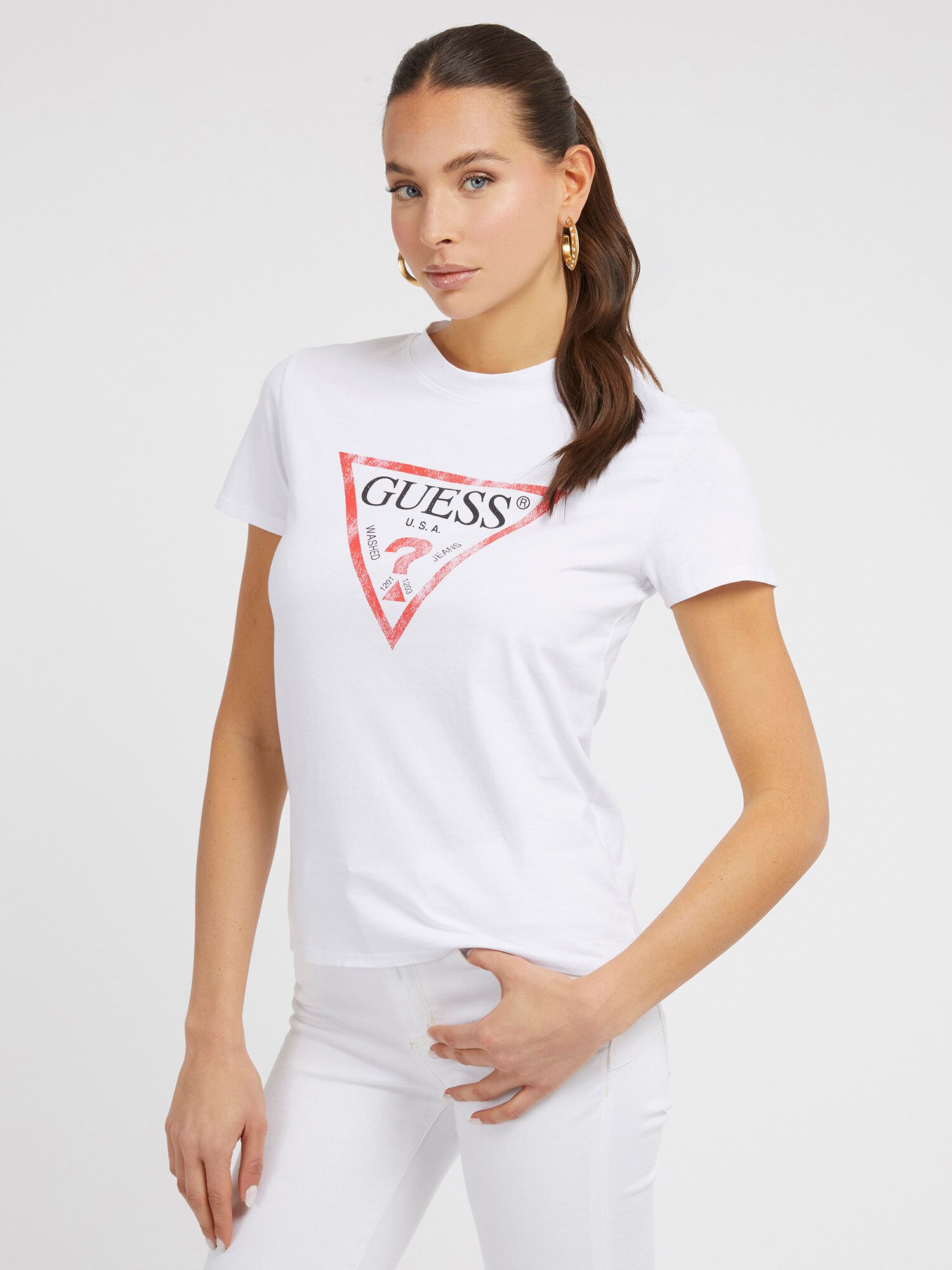 Shop T Shirts GUESS Online GUESS UAE