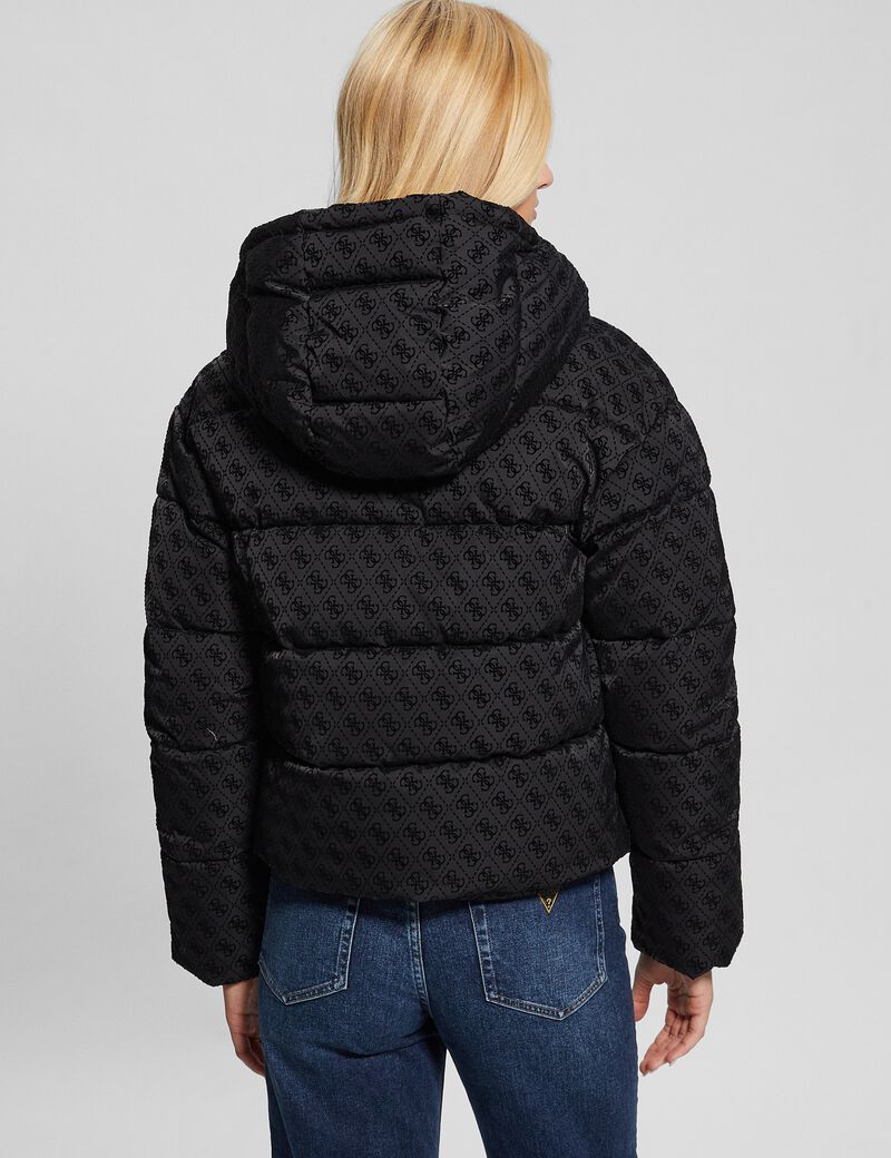 4G logo puffer