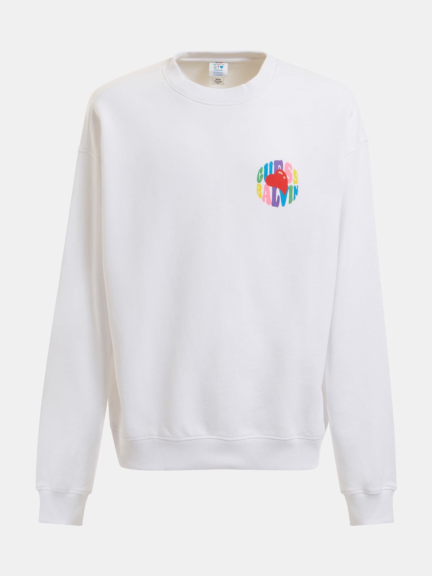 Shop GUESS Online J Balvin Front Logo Sweatshirt