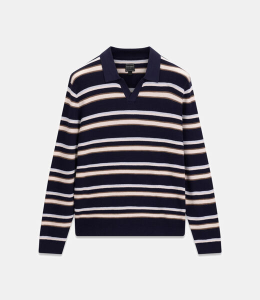 SS KNITTED BOWLING KNIT TOP