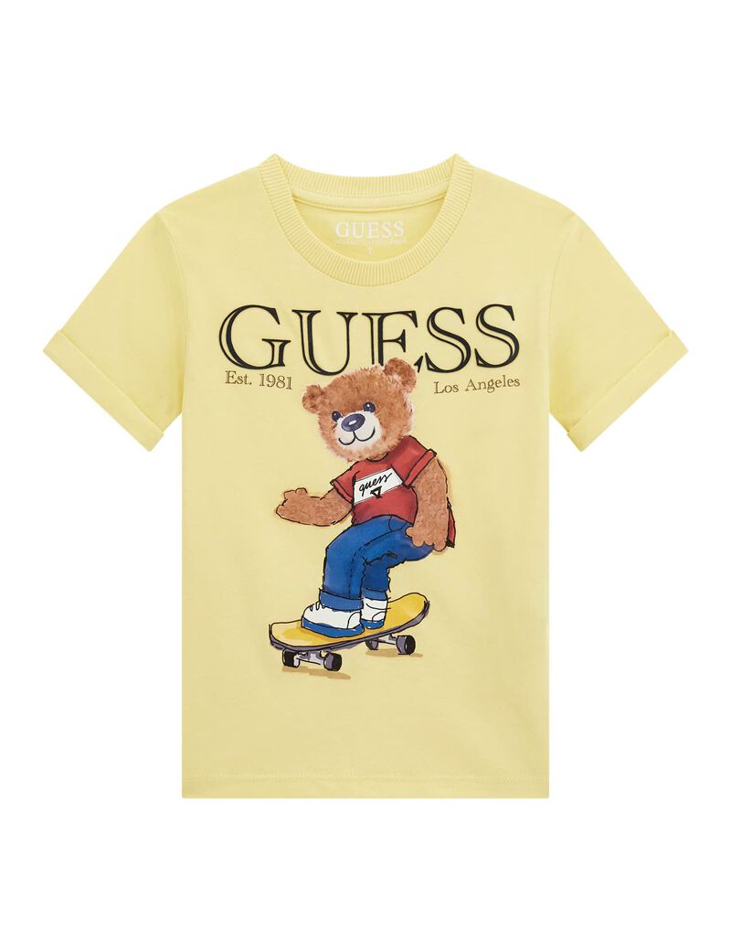 تي شيرت بطبعة شعار الماركة