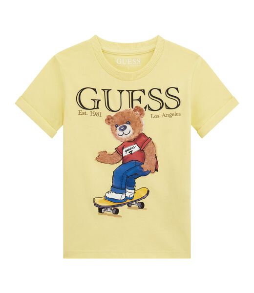 تي شيرت بطبعة شعار الماركة