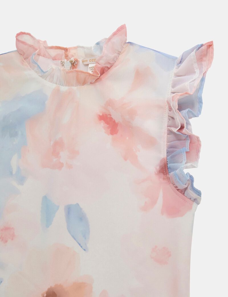 Chiffon sleeveless dress