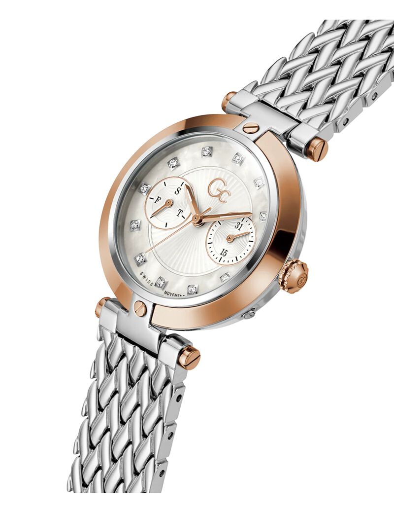 LW VOGUE 2T CS WHT DL 36.5MM QTZ SLV SS BRCT FW23