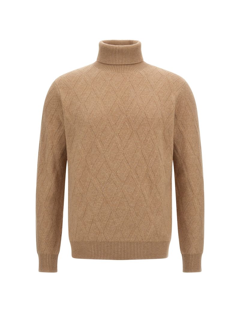 Marciano Turtle Neck Cashmere Blend Sweater