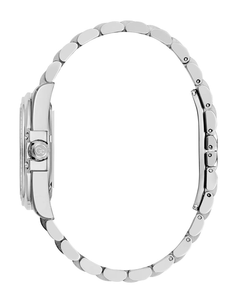 Gc Sportchic Women S 507 Mvmt Blue Dail 10 Amt Silver Stainless Steel Brct