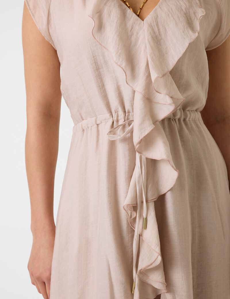 Ruffled Long Dress