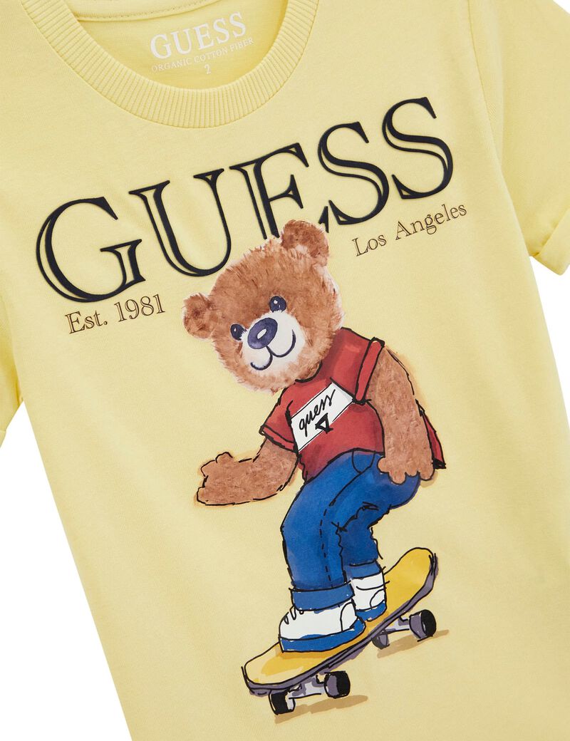 تي شيرت بطبعة شعار الماركة