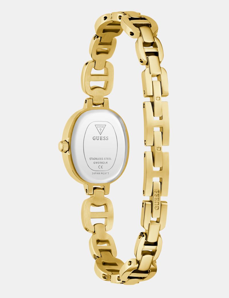 Ladies Gold Tone Analog Watch