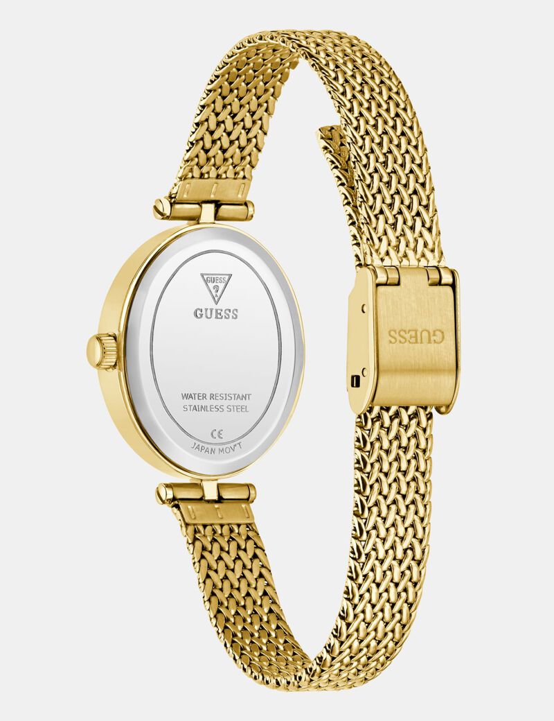 Ladies Gold Tone Analog Watch