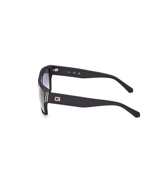 Square gradient smoke sunglasses