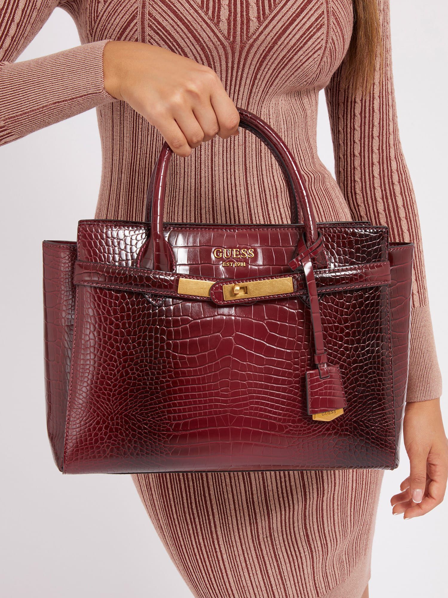 Guess hotsell society satchel