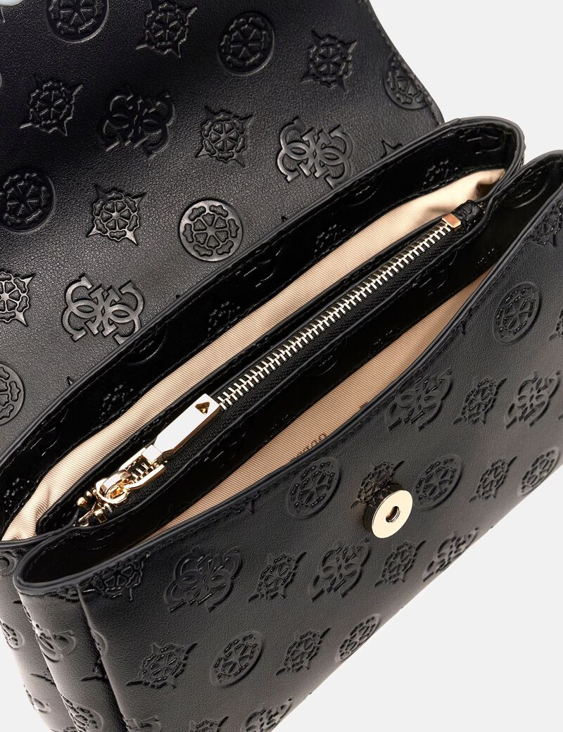 Tisha 4G peony logo handbag