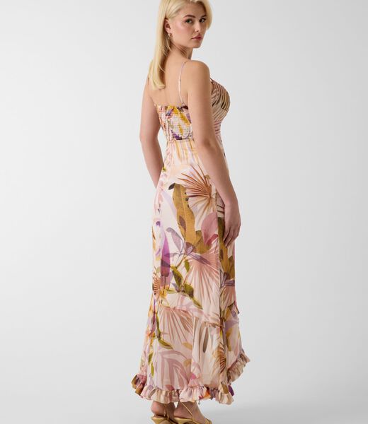 Volant long dress
