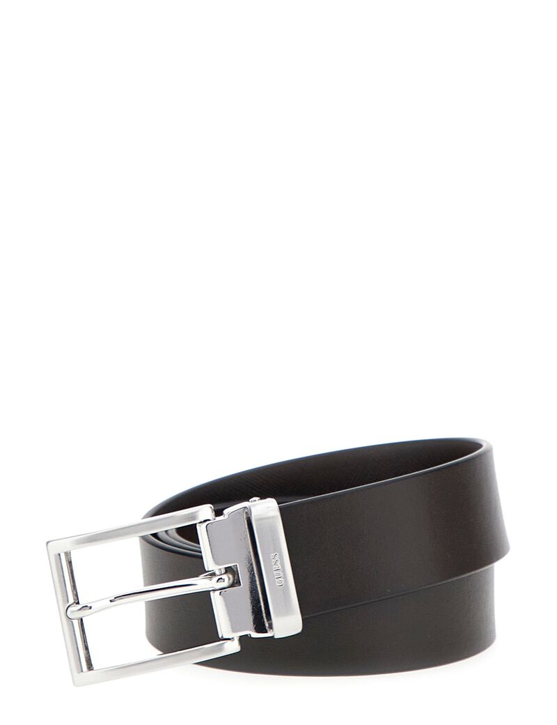 Classic reversible mens belt