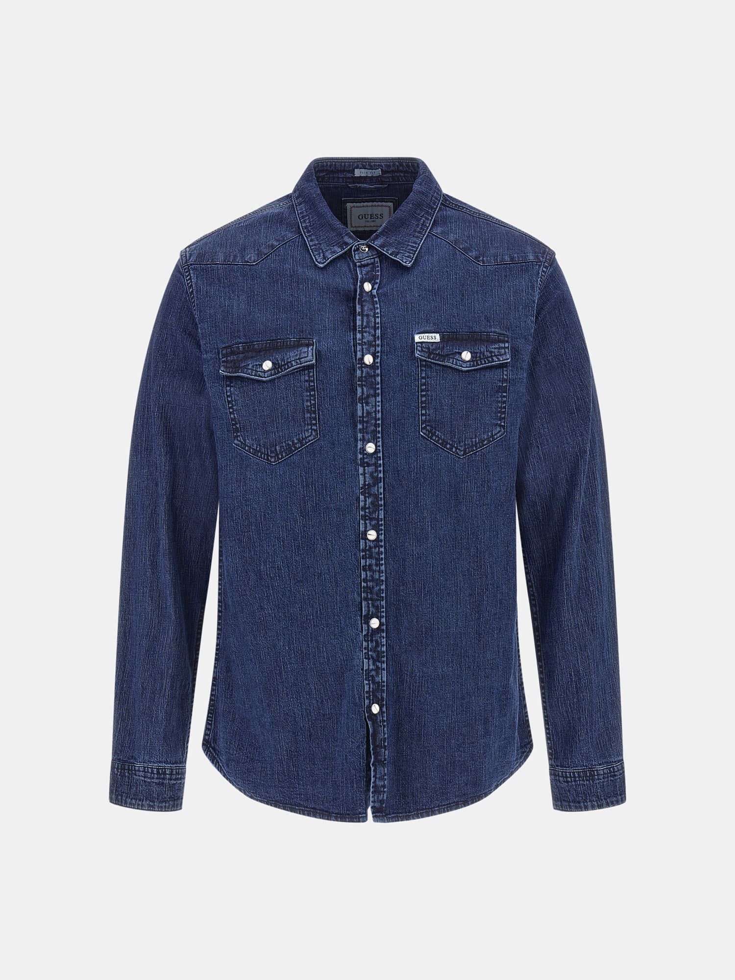Guess denim shirt clearance
