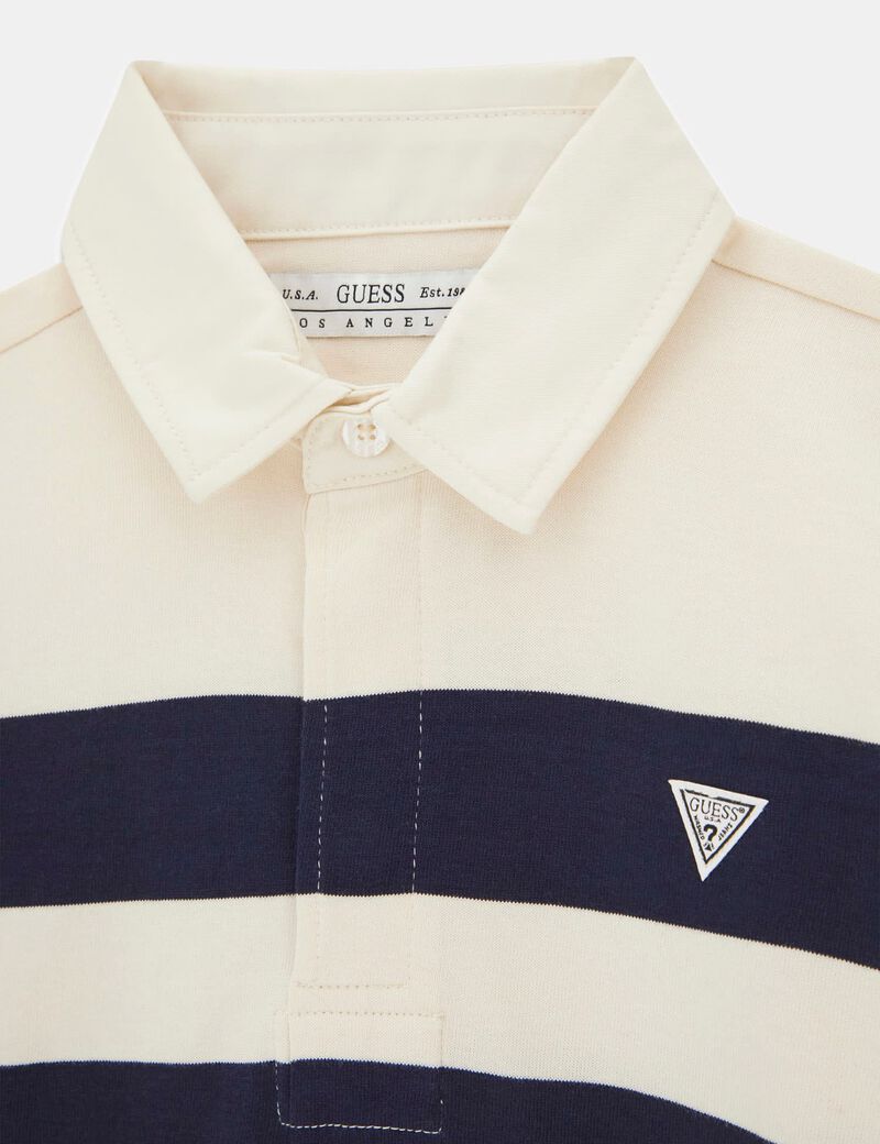 Striped polo