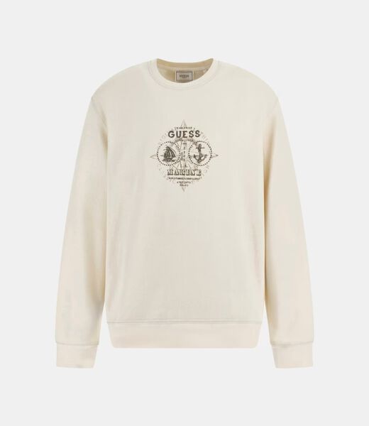 سويت شيرت بطبعة أمامية