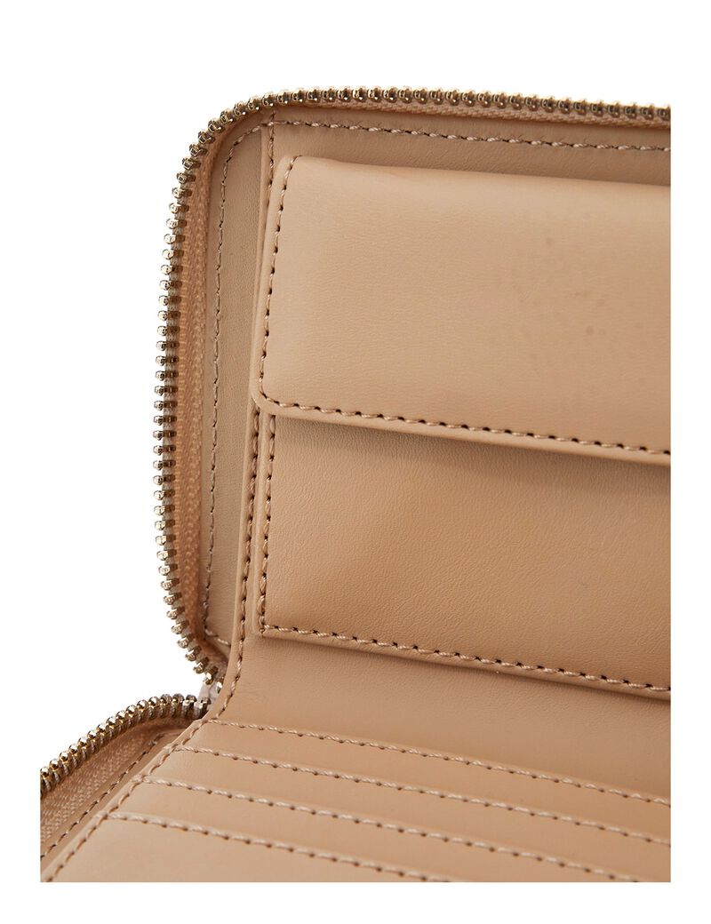 Laurel 4G peony logo mini wallet