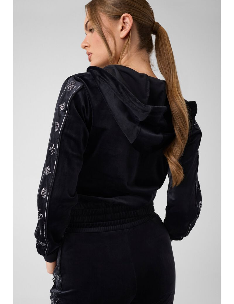 جيس rhinestones sweatshirt