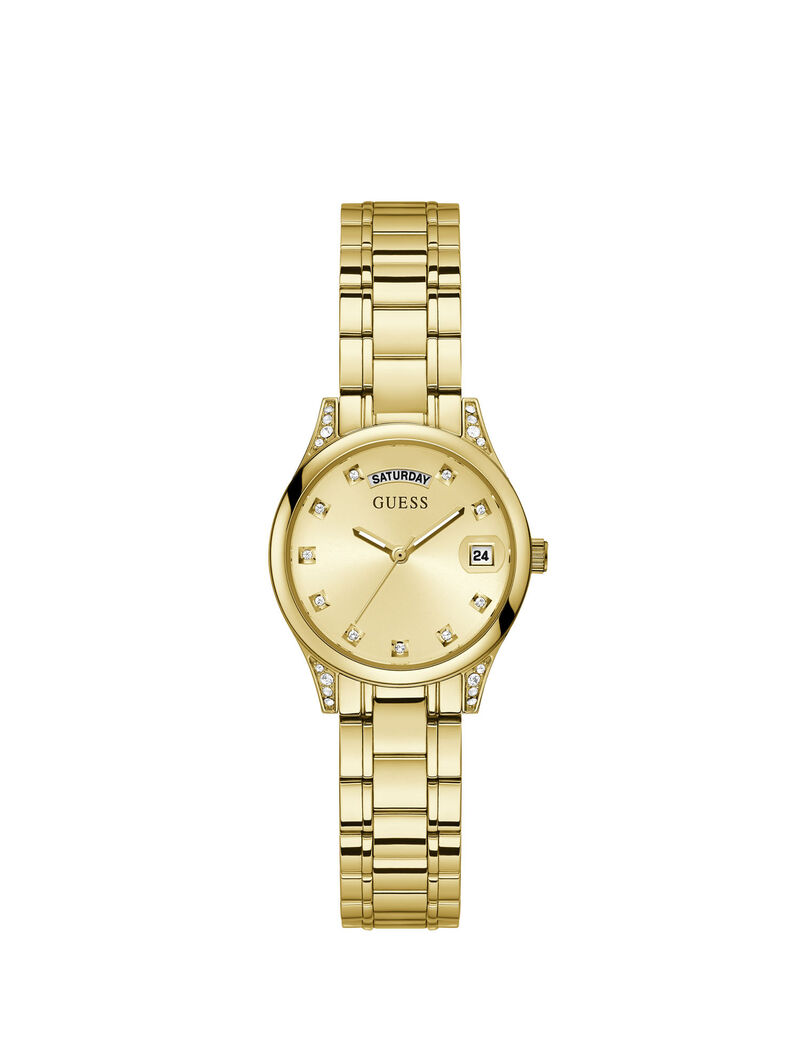 Gold Multifunction Analog Watch
