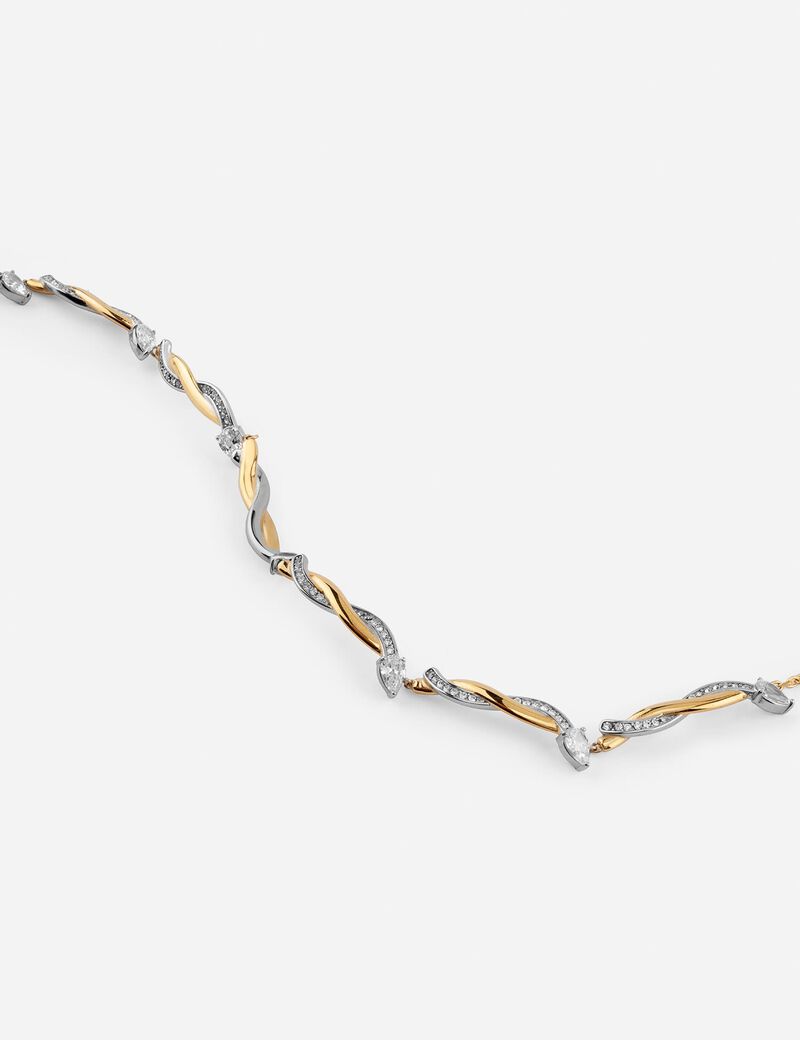 14-16'' multi twist necklace