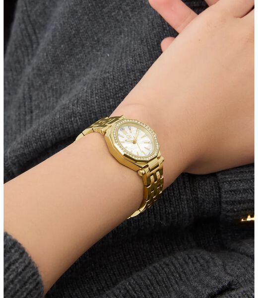 Gc Gleam metal gold tone watch