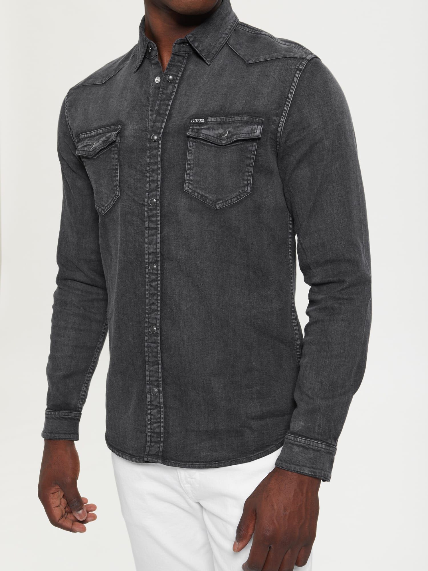 Guess slim shop fit shirts