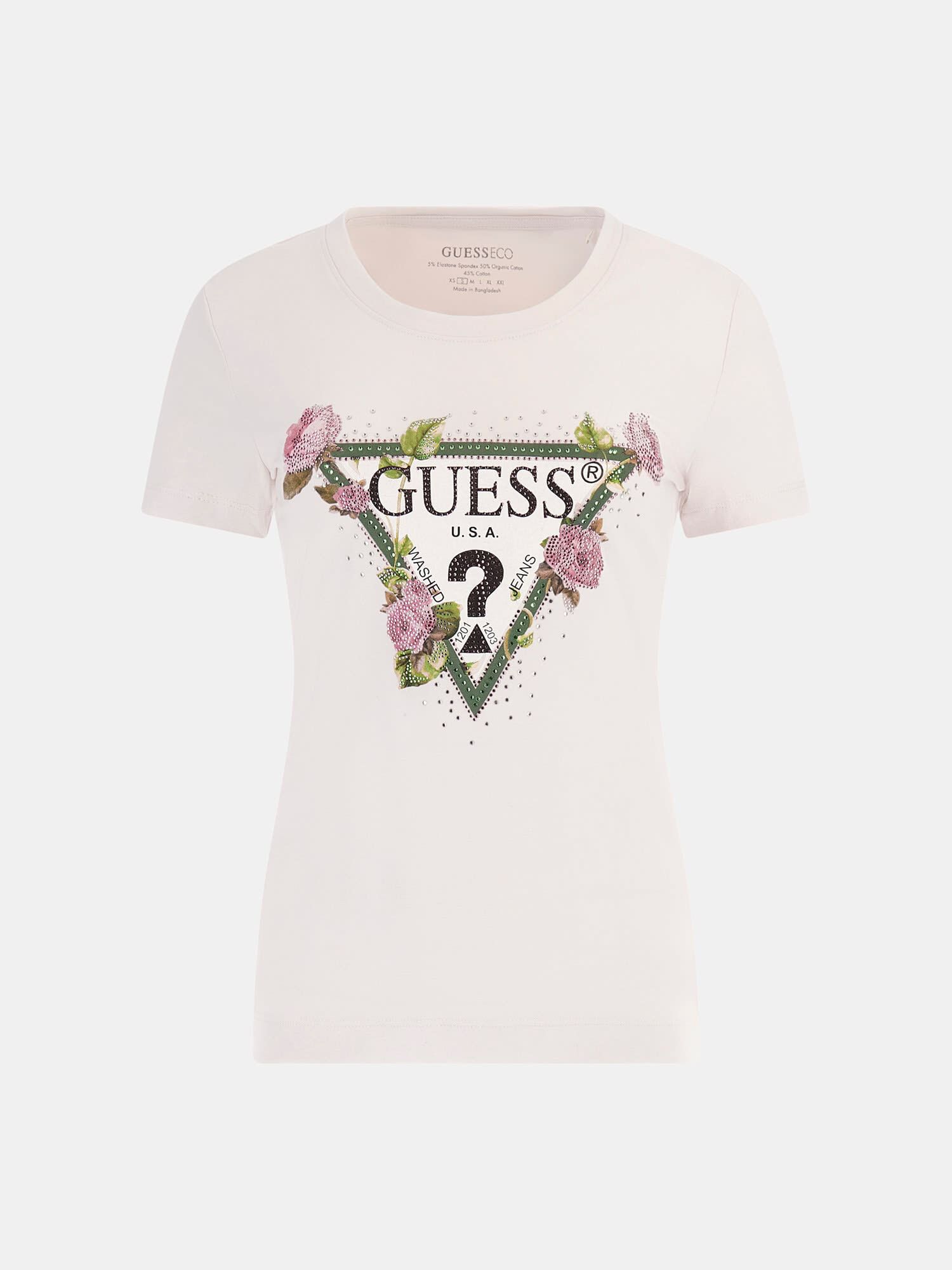 Guess floral t shirt sales