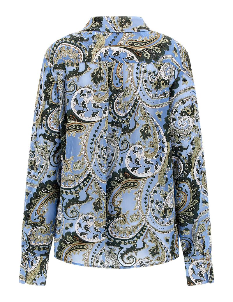 Oversized paisley shirt