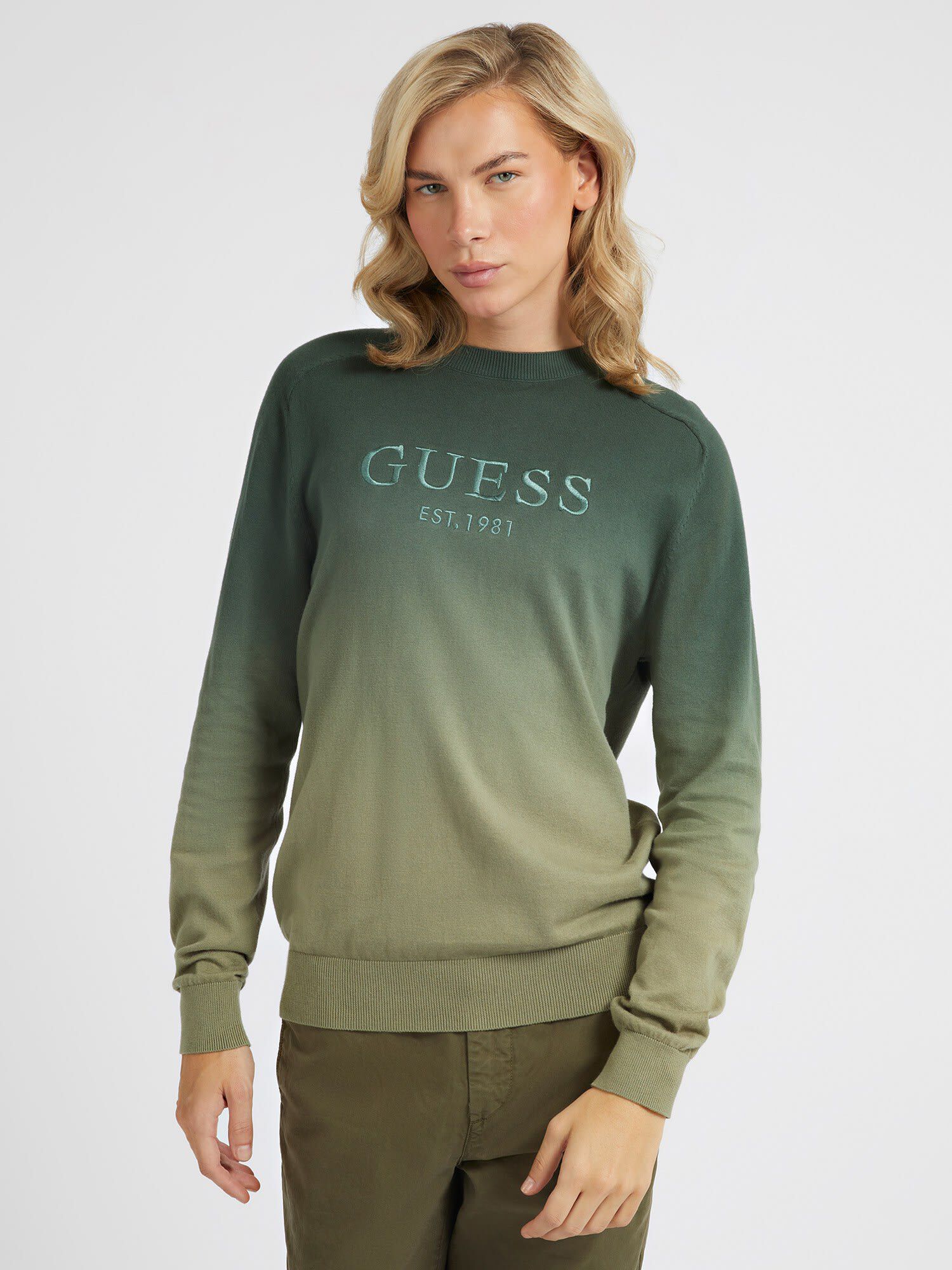 Guess yellow hotsell sweater