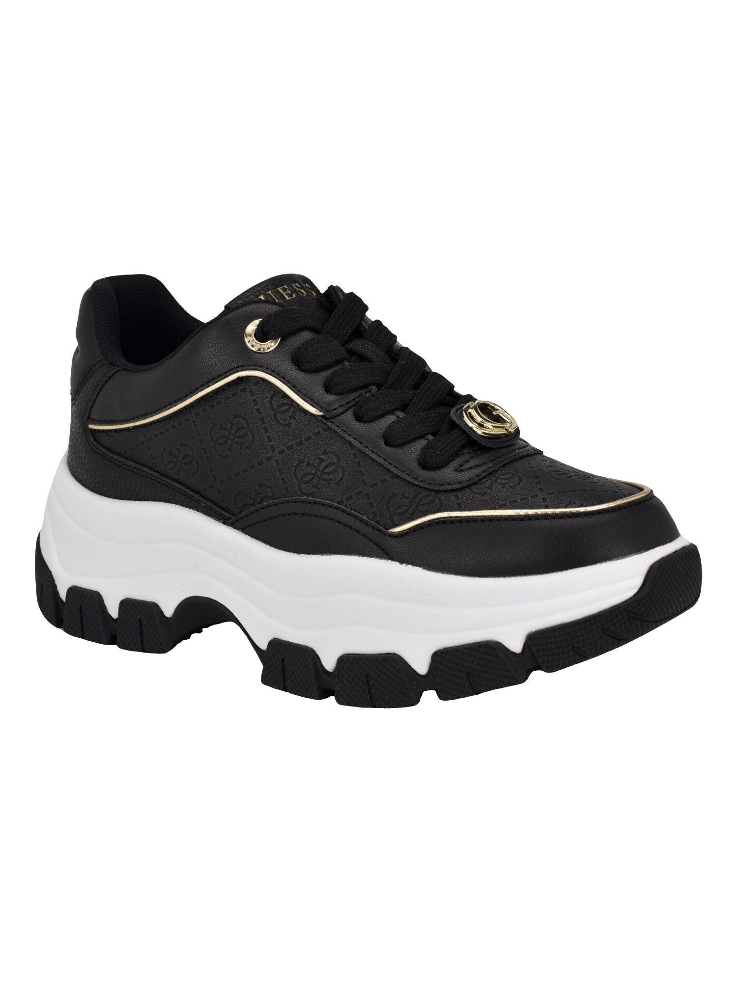 Guess black shoes shop