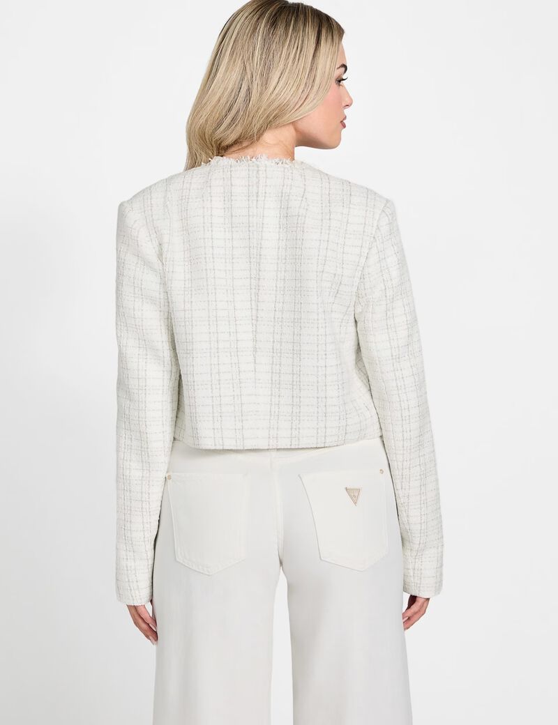 جاكيت قصير من التويد