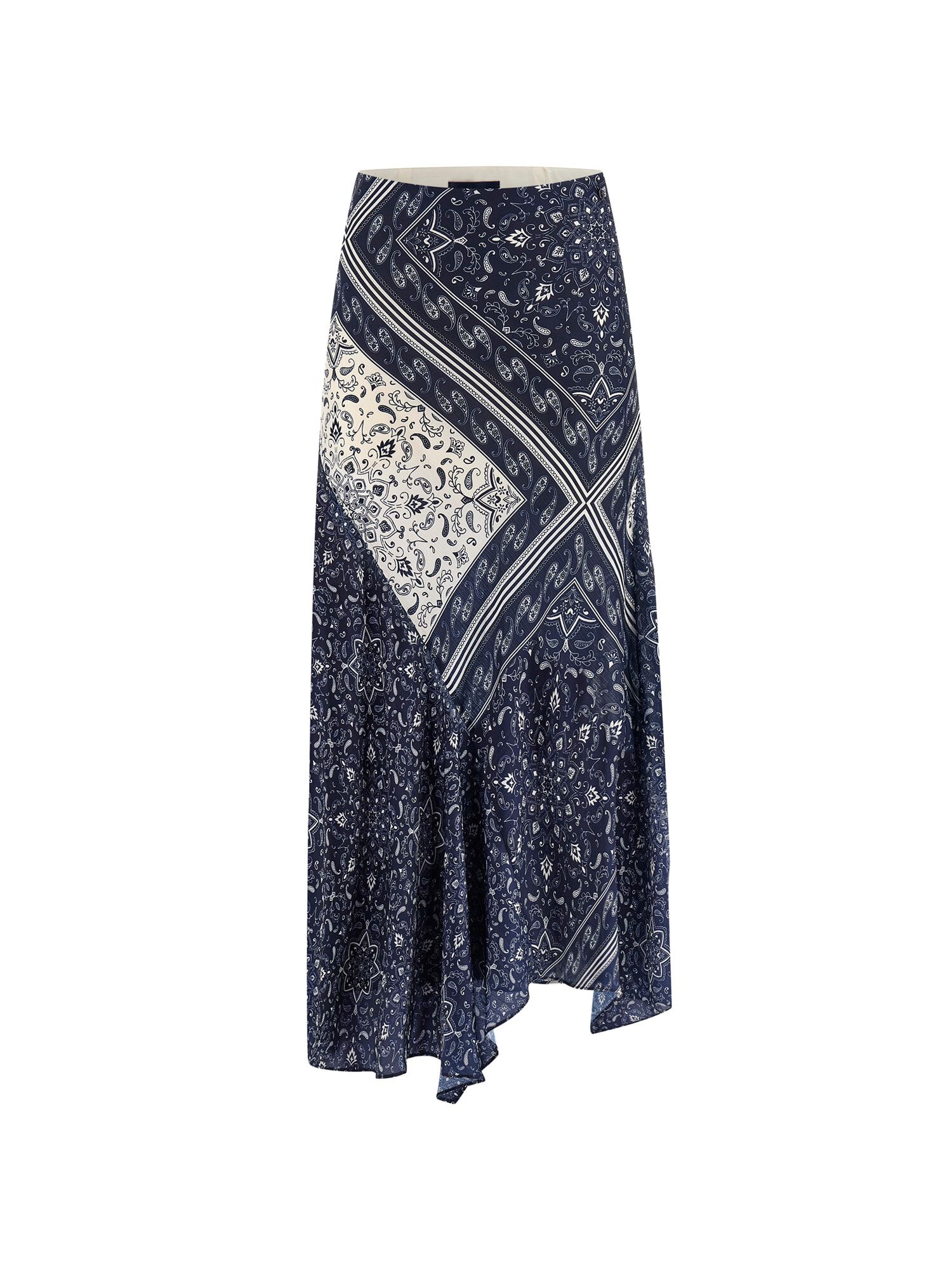 Guess white top maxi skirt