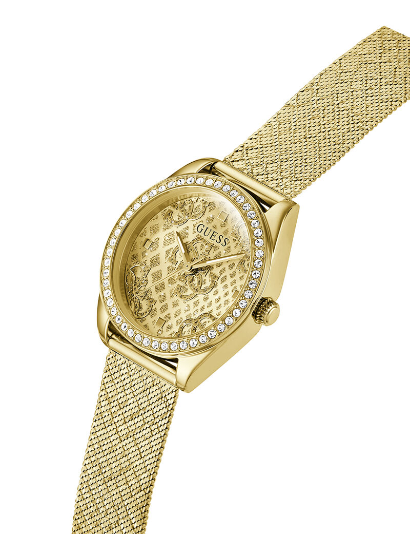 Ladies Gold Tone Analog Watch