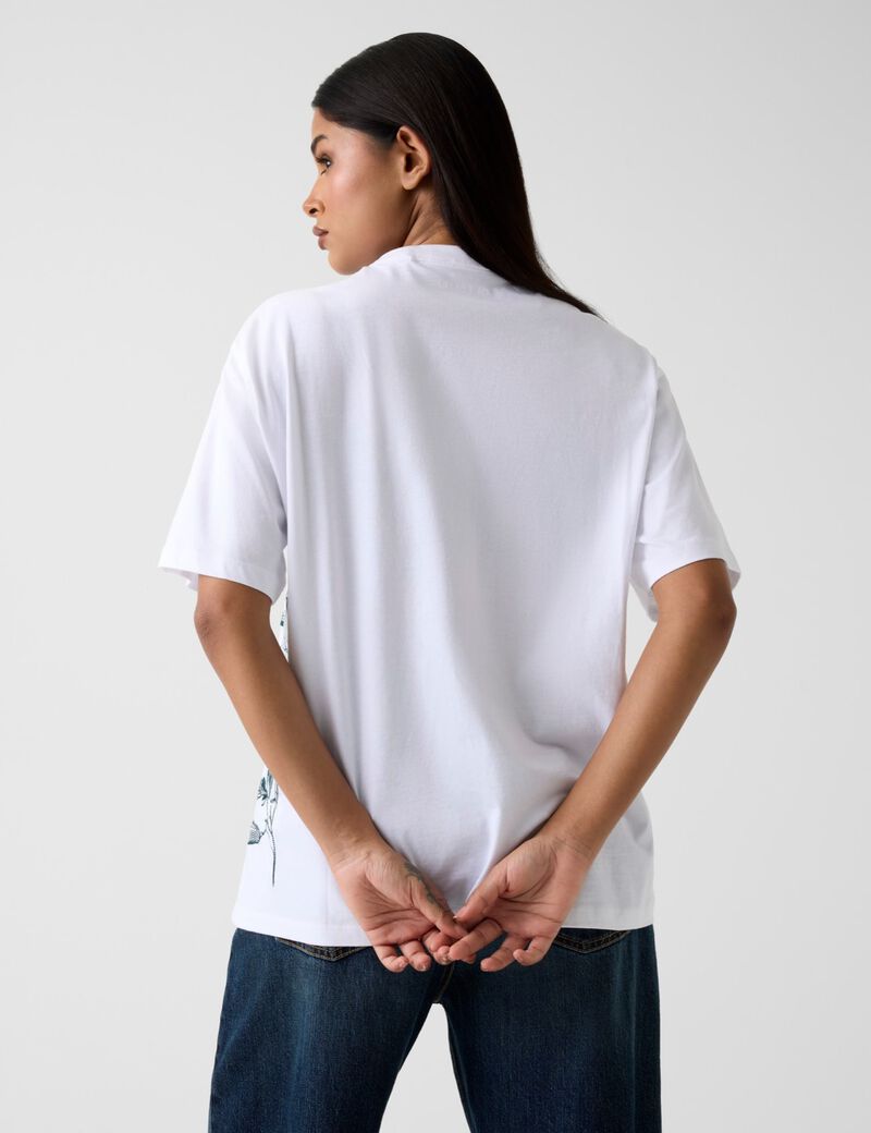 Printed maxi t-shirt