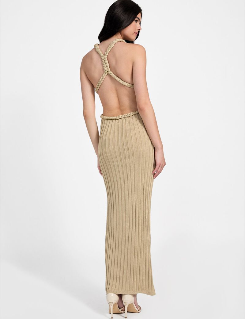 Bodycon maxi sweater dress