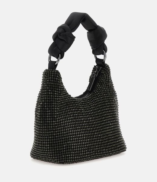 Lua rhinestone-detailed mini handbag
