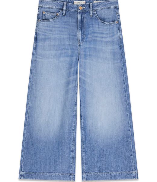 guess bellflower crop denim