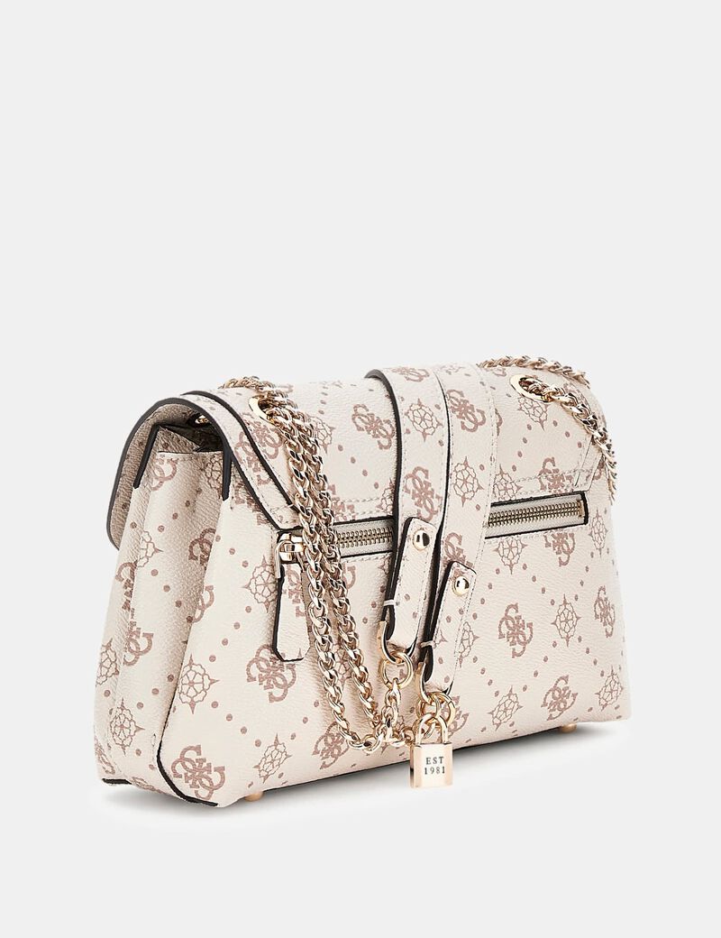 Silia 4g peony logo shoulder bag