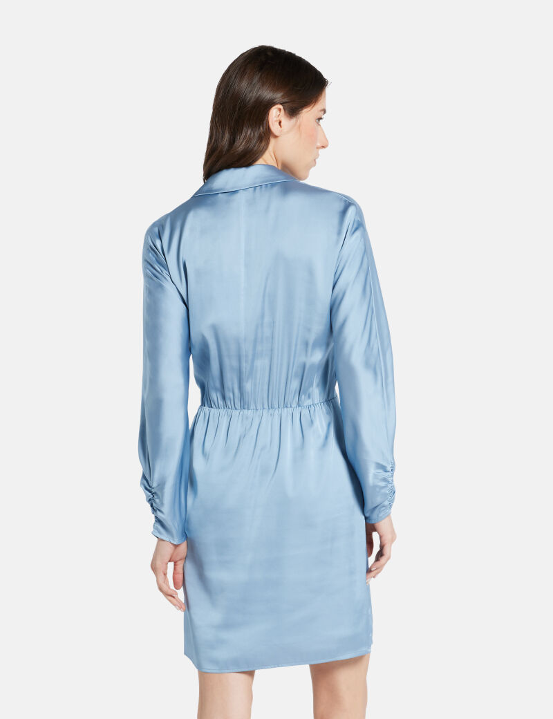 Wrap up mini dress