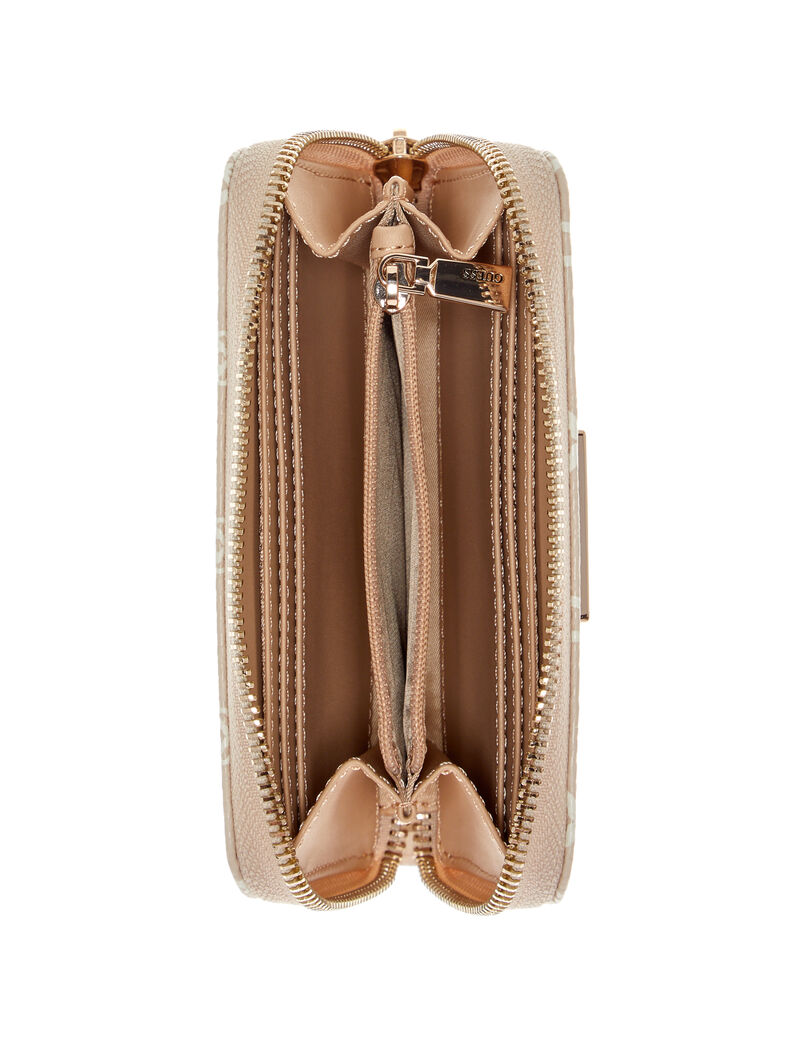 محفظة لوريل سلج متوسطة الحجم بسحاب حولها