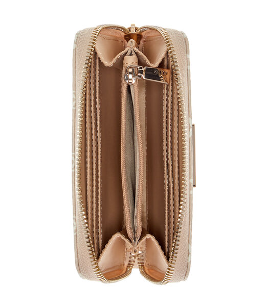 محفظة لوريل سلج متوسطة الحجم بسحاب حولها